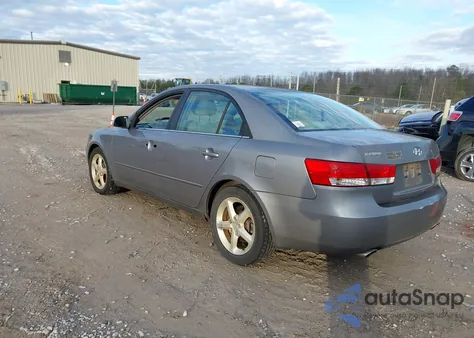 2007 Hyundai Sonata Limited/Se V6 from USA, damaged, VIN 5NPEU46F27H217088